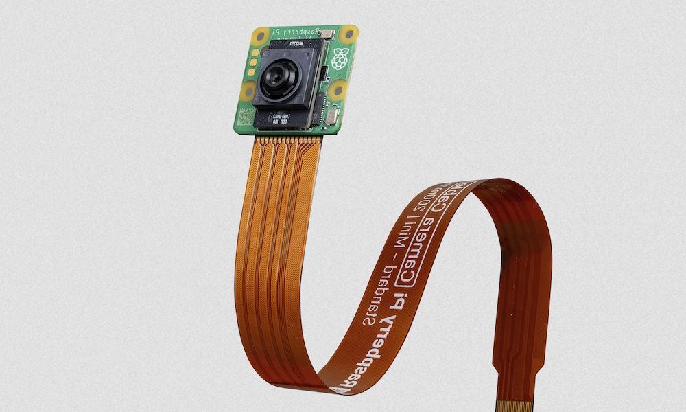 AI camera module with on-sensor inference