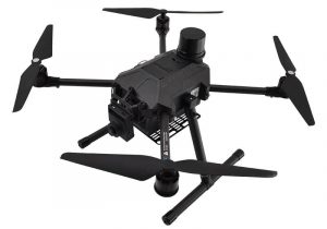 Quadcopter UAV running the PX4 autopilot