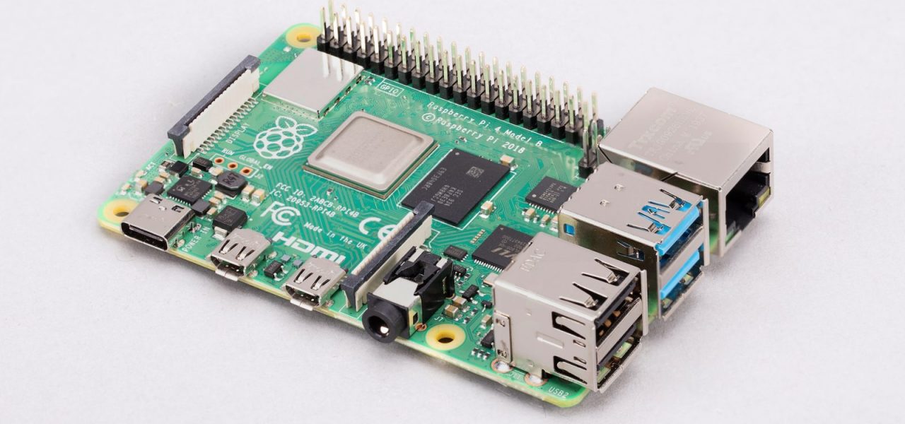 Raspberry Pi 4 Model B board