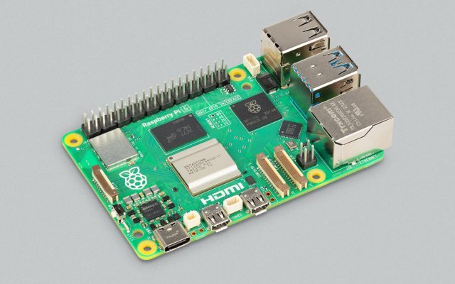 Raspberry Pi 5 single-board computer