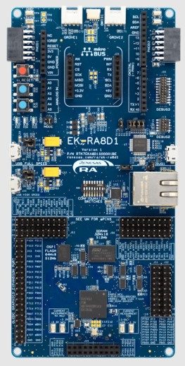 Renesas EK-RA8D1 evaluation kit