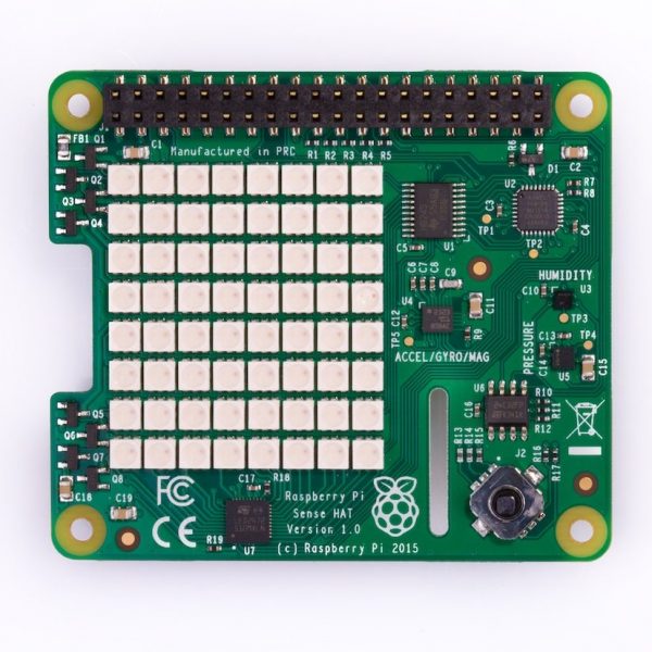 Sense HAT sensor add-on board