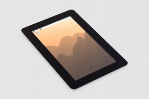 Embedded touch display