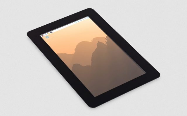 Embedded touch display